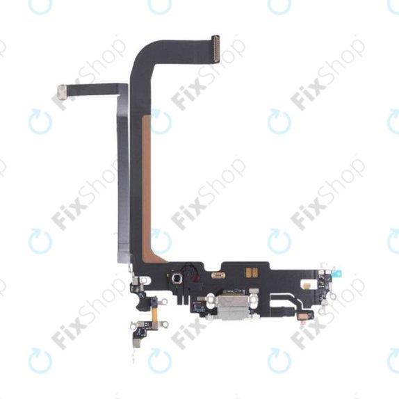 Connettore di ricarica con Cavo flex per iPhone 13 Pro Max, Silver