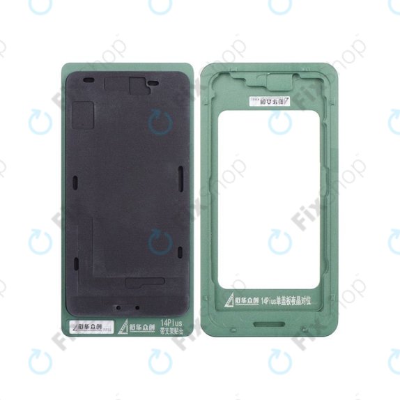 Stampo di allineamento con tappetino di laminazione con cornice per iPhone 14 Plus, XHZC