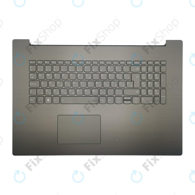 Cover C poggiapolsi e tastiera DE per Lenovo Ideapad 330-17ISK, Platinum Gray, 77033804, Genuine Service Pack