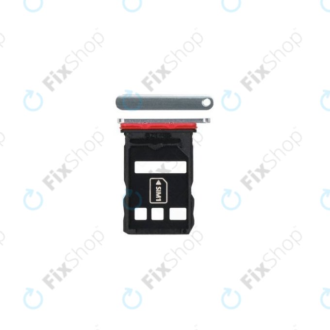 Vassoio SIM per Huawei P40, Ice White, 51661QTP, Genuine Service Pack