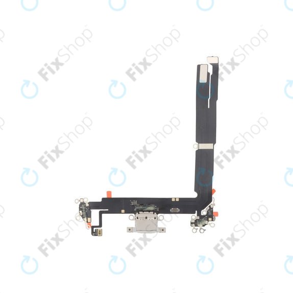 Connettore di ricarica con Cavo flex per iPhone 16 Plus, White