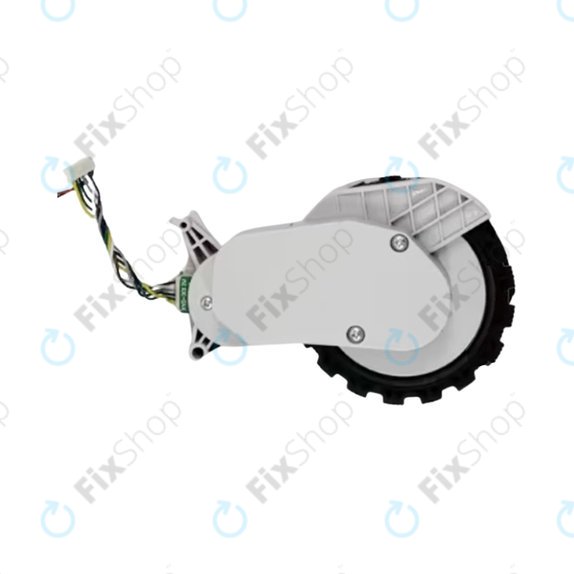 Ruota con motore (sinistra) per Xiaomi Robot Vacuum X20, S10, Dreame X30, X20, X10 Pro, White