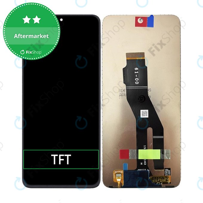 Schermo LCD per Honor X8a CRT-LX1 CRT-LX2 CRT-LX3, Vetro touch senza cornice