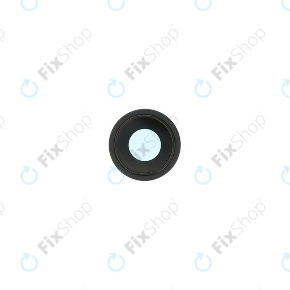 Lente fotocamera posteriore con frame per iPhone 15, 15 Plus, Black