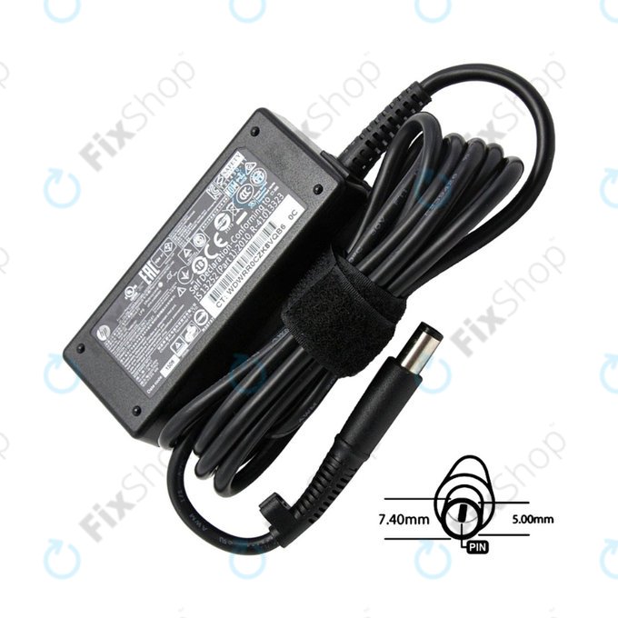 Adattatore di ricarica per HP, 45W, 19.5V, 77011145, Genuine Service Pack