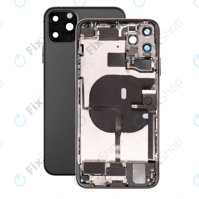 Scocca posteriore con piccoli componenti per iPhone 11 Pro Max, Space Gray