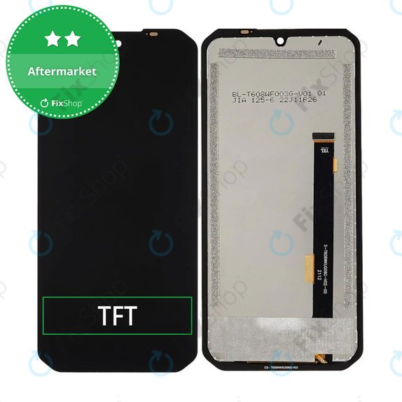 Schermo LCD per Ulefone Armor 11 5G, 11T 5G, Vetro touch senza cornice