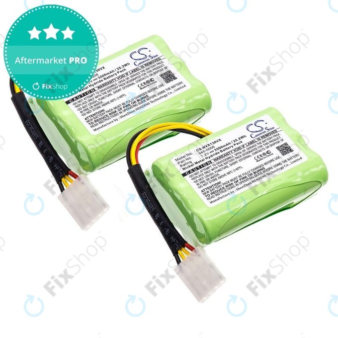 Batteria per Vorwerk Kobold VX100, Pack 945-0006, Ni-MH, 3500mAh, 7.2V, HQ