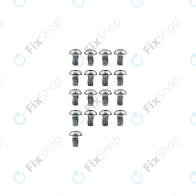 Set di 17 viti M3 per cover batteria inferiore per Xiaomi Mi Electric Scooter 1S, 2 M365, Essential, Pro, Pro 2