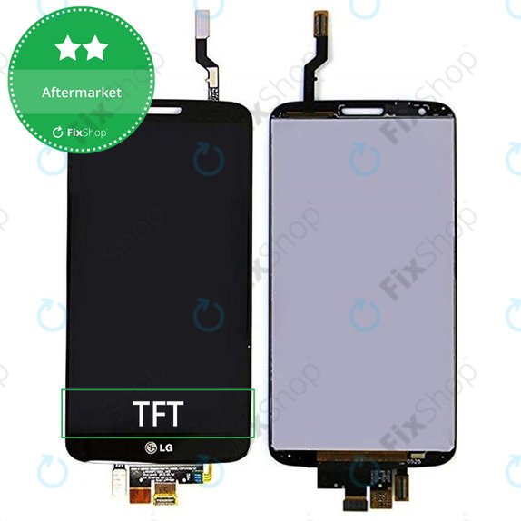 Schermo LCD per LG G2 D802, Vetro touch senza cornice