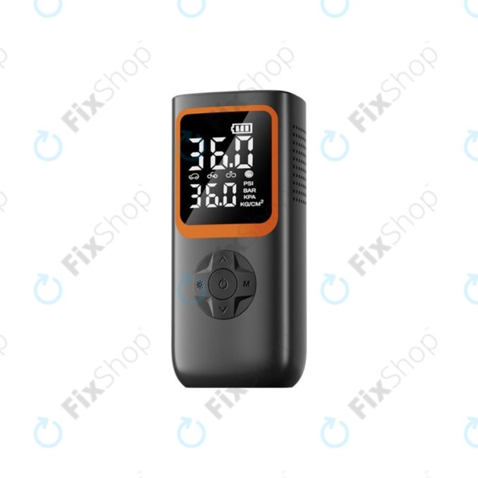 Compressore d'aria elettrico portatile con accessori, 11.1V, 2000mAh