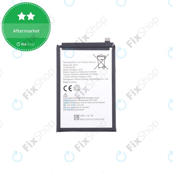 Batteria per Tecno Spark 20, 5000mAh