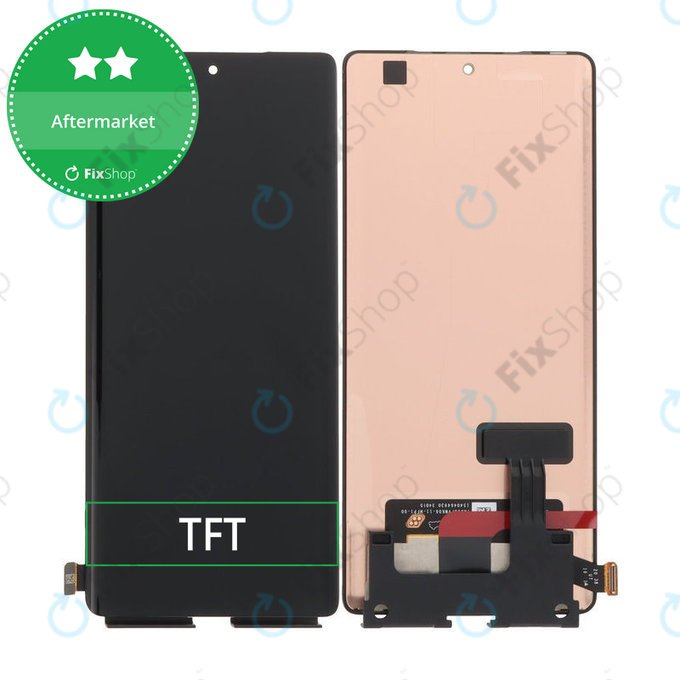 Schermo LCD per Infinix Note 40 Pro 5G, Vetro touch senza cornice