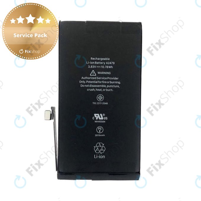 Batteria per iPhone 12, 12 Pro, A2479, 2815mAh, Service Pack