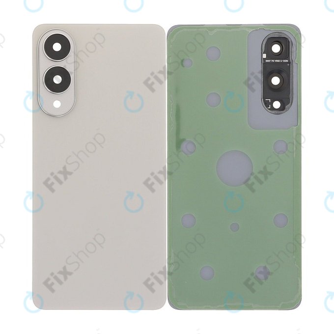 Gruppo cover batteria per Samsung S25 Edge, Titanium Silver