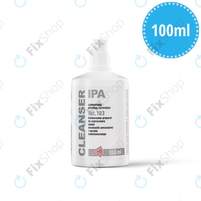 Alcool isopropilico 100%, 100 ml, Spray, Cleanser IPA