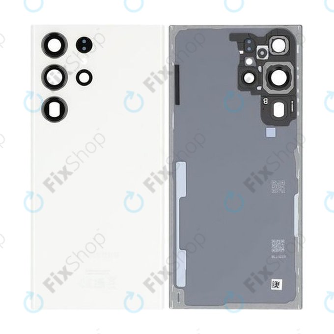 Cover batteria per Samsung S23 Ultra S918B, Cream, GH82-30400B, Genuine Service Pack