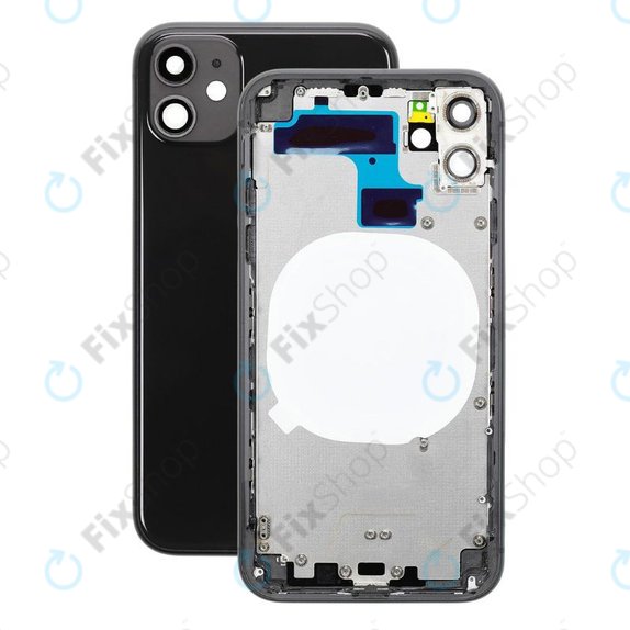 Scocca posteriore per iPhone 11, Black