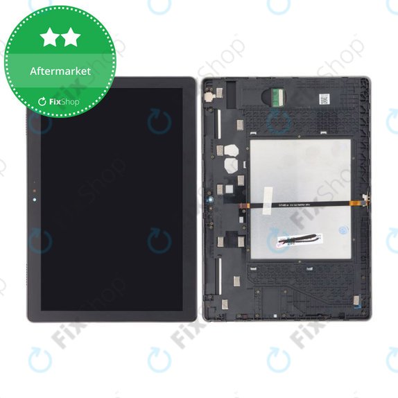 Schermo LCD per Lenovo Tab M10 TB-X605F, TB-X605N, TB-X605M, Black, Vetro touch con cornice