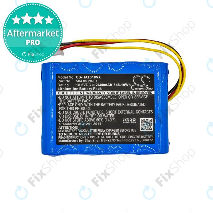 Batteria per Gardena R100Li-seriess, Husqvarna 300, 400-seriess, 584 85 28-01, 2600mAh, HQ