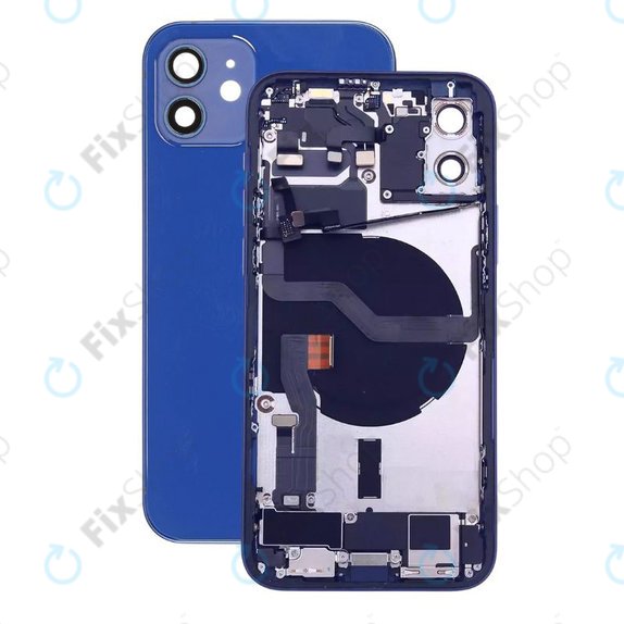 Scocca posteriore con piccoli componenti per iPhone 12, Blue