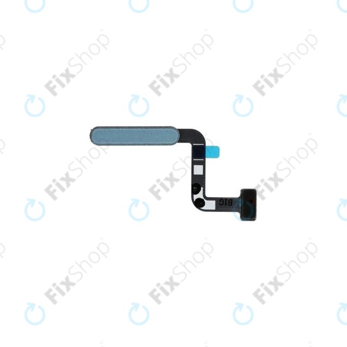 Sensore di impronte digitali e cavo flex per Samsung A32 5G A326B, Awesome Blue, GH96-14184B, Genuine Service Pack
