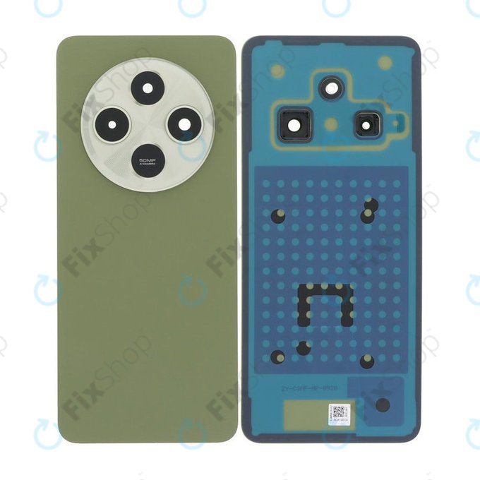 Gruppo cover batteria per Xiaomi Redmi 14C 4G, Lemon Green
