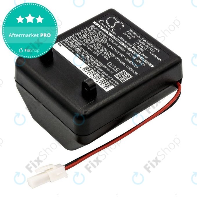 Batteria per Samsung SS7550, SS7555, SSR200, 1500mAh
