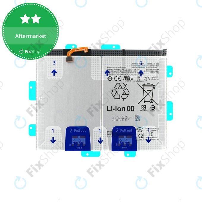 Batteria per Samsung Galaxy Tab S9 FE X510, X516, EB-BX516ABY, 8000mAh