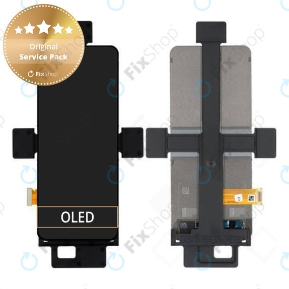 Schermo per Samsung Z Flip 5 F731B, Vetro touch senza cornice, GH82-32951A, Genuine Service Pack