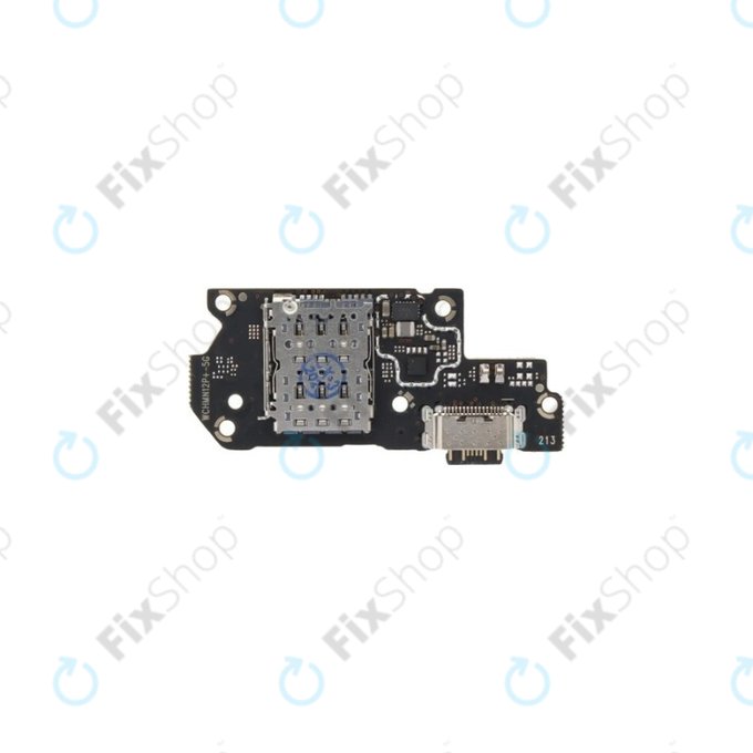 Scheda PCB connettore di ricarica per Xiaomi Redmi Note 12 Pro+ 5G