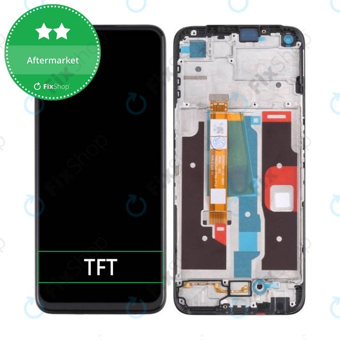 Schermo per Realme 8i RMX3151, Vetro touch con cornice