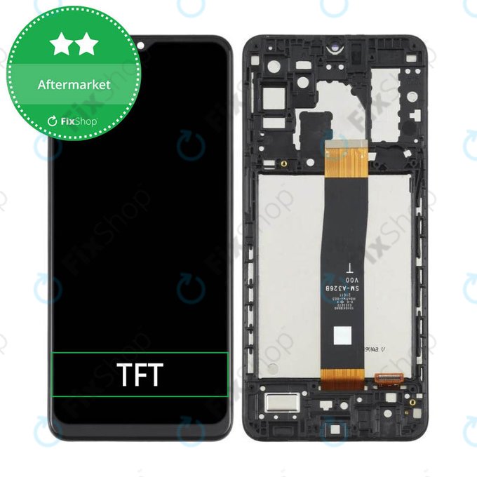 Schermo per Samsung A32 5G A326B, Vetro touch con cornice