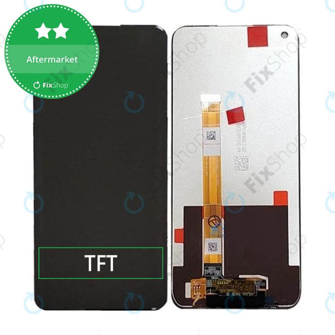Schermo LCD per Oppo A53, Vetro touch senza cornice