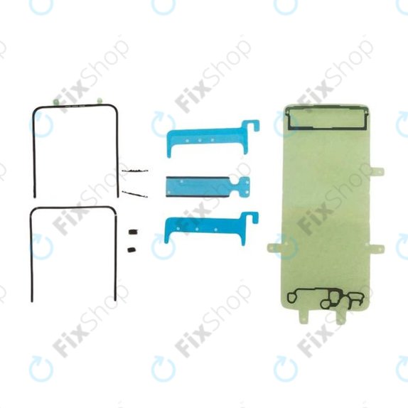 Set di adesivi LCD con cornici frontali per Samsung Z Flip 5 F731B, GH81-24928A, Genuine Service Pack