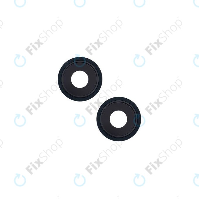 Lente fotocamera posteriore e frame 2 pz per iPhone 13, 13 Mini, Midnight