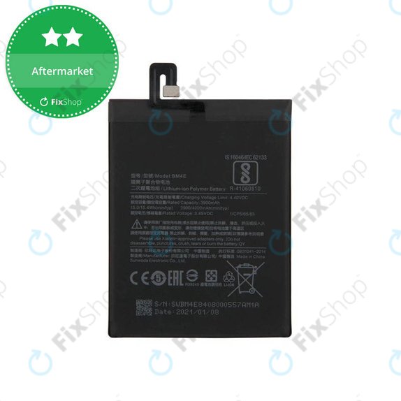 Batteria per Xiaomi Pocophone F1, BM4E, 4000mAh