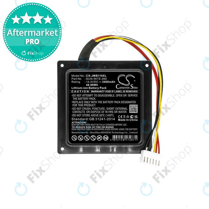 Batteria per JBL PartyBox 100, SUN-INTE-260, 3400mAh, HQ