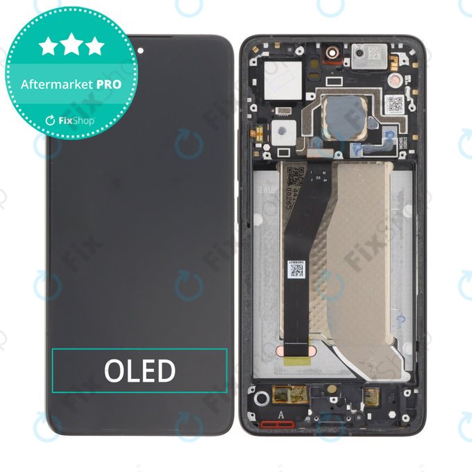 Schermo OLED per Xiaomi 14T Pro 2407FPN8EG, Titan Blue, Vetro touch con cornice