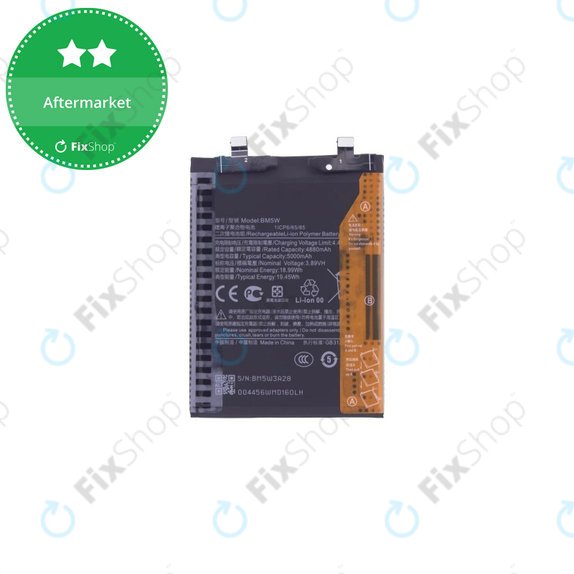 Batteria per Xiaomi 14T Pro 2407FPN8EG, BM5W, 5000mAh