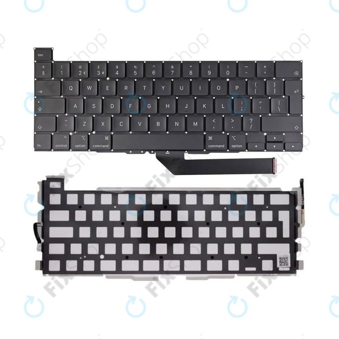 Tastiera con retroilluminazione UK/EU per MacBook Pro 16" A2141 (2019)