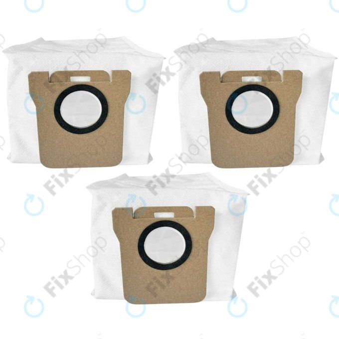 Sacchetto per aspirapolvere, 3 pz. per Xiaomi Dreame-series, Mi Robot Vacuum Mop X10, X10+, Mijia Omni-series