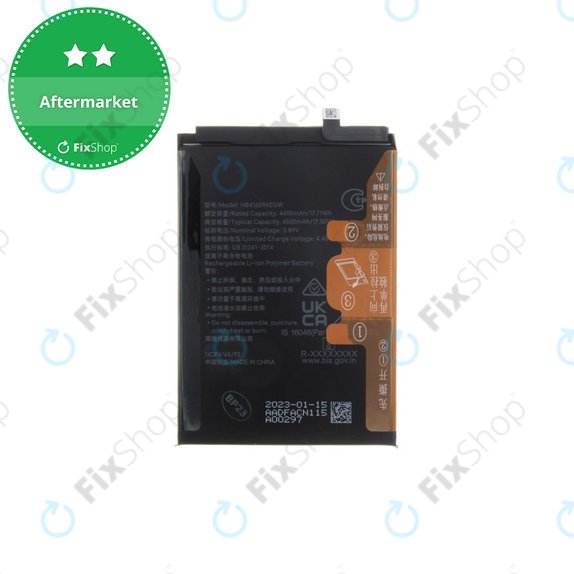 Batteria per Honor 90 Lite 5G, X8a, HB416594EGW, 4500mAh