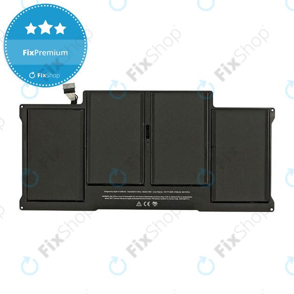 Batteria A1405 per MacBook Air 13" A1369, A1466 (Mid 2011 - Mid 2012), 8000mAh, FixPremium