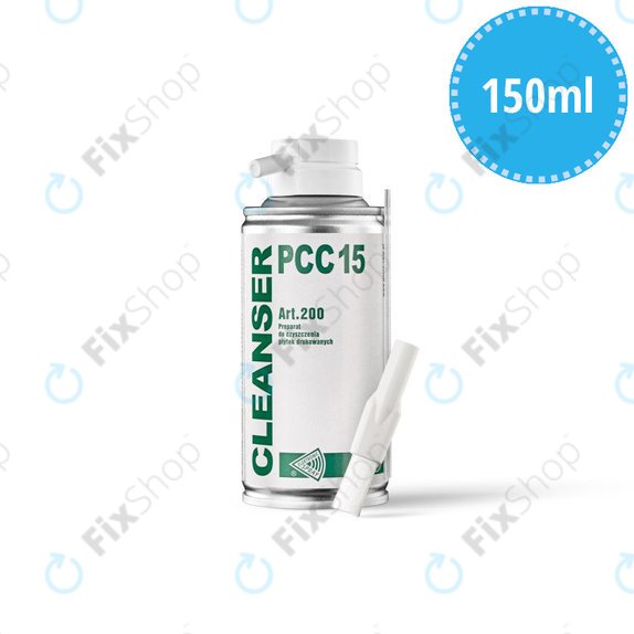 Detergente professionale per PCB PCC15, 150 ml, Spray con spazzola