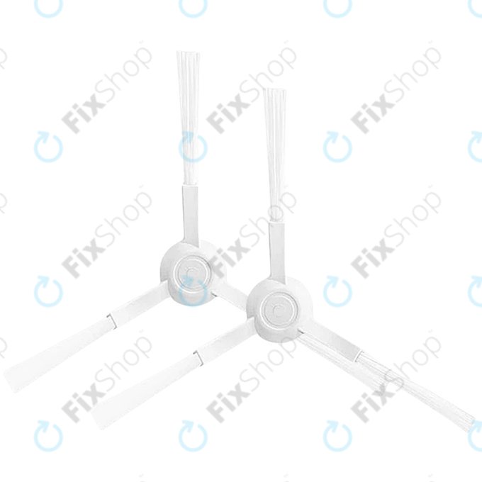 Spazzola laterale, 2 pz., Bianca per Xiaomi Robot Vacuum S20