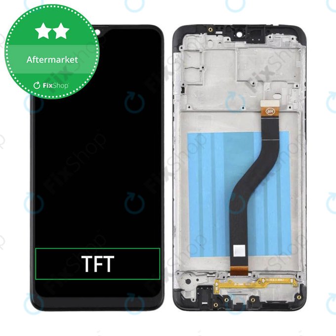 Schermo per Samsung A20s A207F, Vetro touch con cornice
