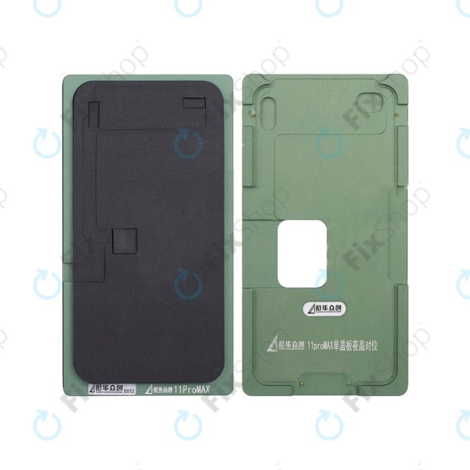 Stampo di allineamento schermo con tappetino di laminazione per iPhone 11 Pro Max, XHZC