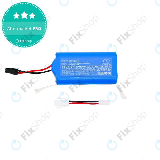 Batteria per Concept VR2020, VR2110 VR3105 PNC423894511, Li-Ion, 3350mAh, 14.4V, HQ