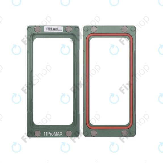 Stampo magnetico di fissaggio a pressione per laminazione per iPhone 11 Pro Max, XHZC